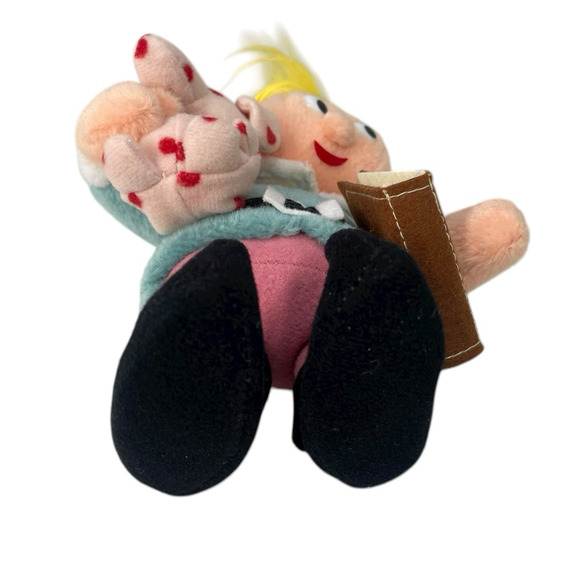 VTG CVS Rudolph Island of Misfits HERMEY Dentist w/ Pink Elephant Plush Ornament - Picture 9 of 10